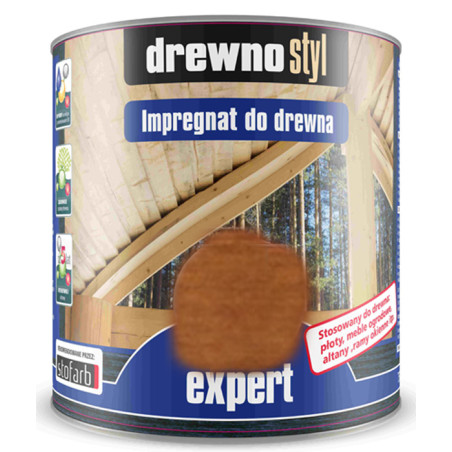 Impregnat do drewna 0,7 l Drewnostyl Orzech